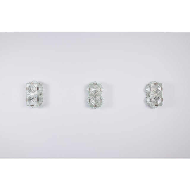 Metal Vintage Wall Lamps from Kamenický Šenov, 1970s, Set of 6 For Sale - Image 7 of 18