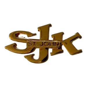 Vintage St John Knits Gold Toned Hat Pin or Brooch