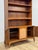 Vintage Lane MCM Hutch Rhythm Cane Door Bookcase Display China Cabinet Shelving For Sale - Image 10 of 17