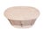White Century Furniture Coastal Contemporary Style 46" White Oval Console / Server Buffet W. White Granite Top For Sale - Image 8 of 11