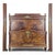 Brown Louis XVI Style Bed in Mahogany For Sale - Image 8 of 8