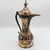 Metal Vintage Hand-Etched Mixed Metal Ewer With Figural Decoration For Sale - Image 7 of 10