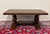 Antique French Farmhouse Coffee Table Bench Baluster Pedestal Oak c.1930s For Sale - Image 12 of 17