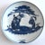 Antique Kangxi Immortals Blue Underglaze Dish For Sale - Image 10 of 10