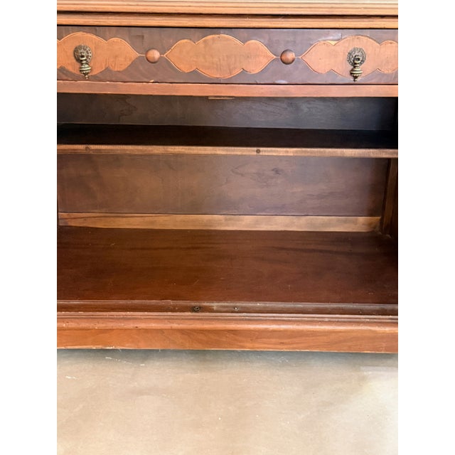 Antique Eastlake Wooden Cabinet For Sale In Washington DC - Image 6 of 8