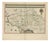 Antique Blaeu Map of Poitou, 1642 For Sale