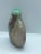 Dove Gray Vintage Beijing Glass Snuff Bottle With Colorful Striations For Sale - Image 8 of 13