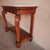 Marble and Walnut Console Table For Sale - Image 9 of 18