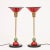 Red Vintage Table Lamps, 1970, Set of 2 For Sale - Image 8 of 8