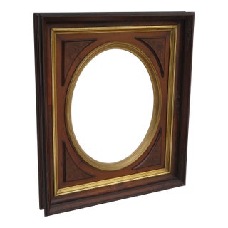 Eastlake Late 1800s Walnut Picture Mirror Frame 5600 For Sale