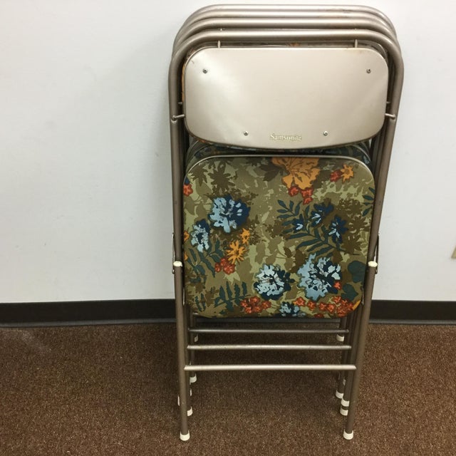 1960s Vintage Samsonite Folding Chairs Set of 4 Chairish