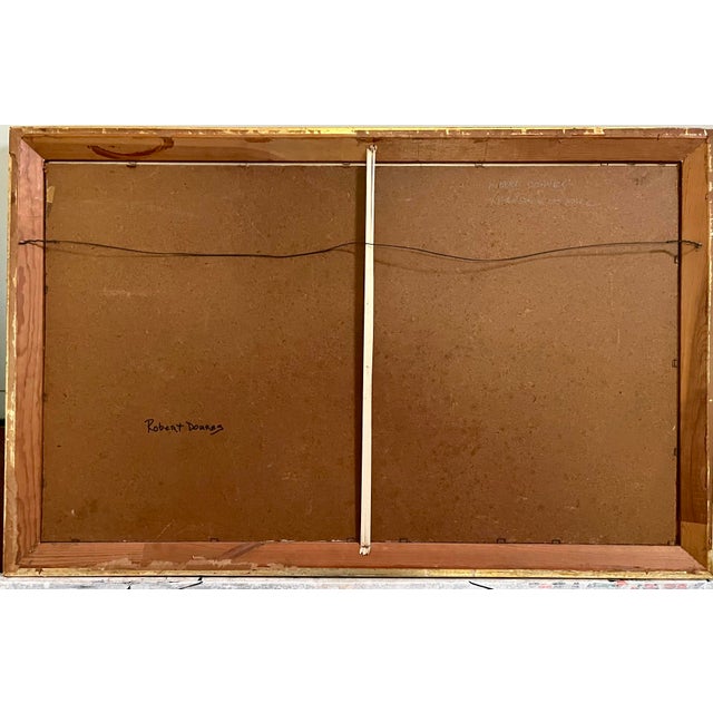 Large Original American Impressionist Oil Painting of a Fall Landscape by Robert Doares For Sale - Image 10 of 11