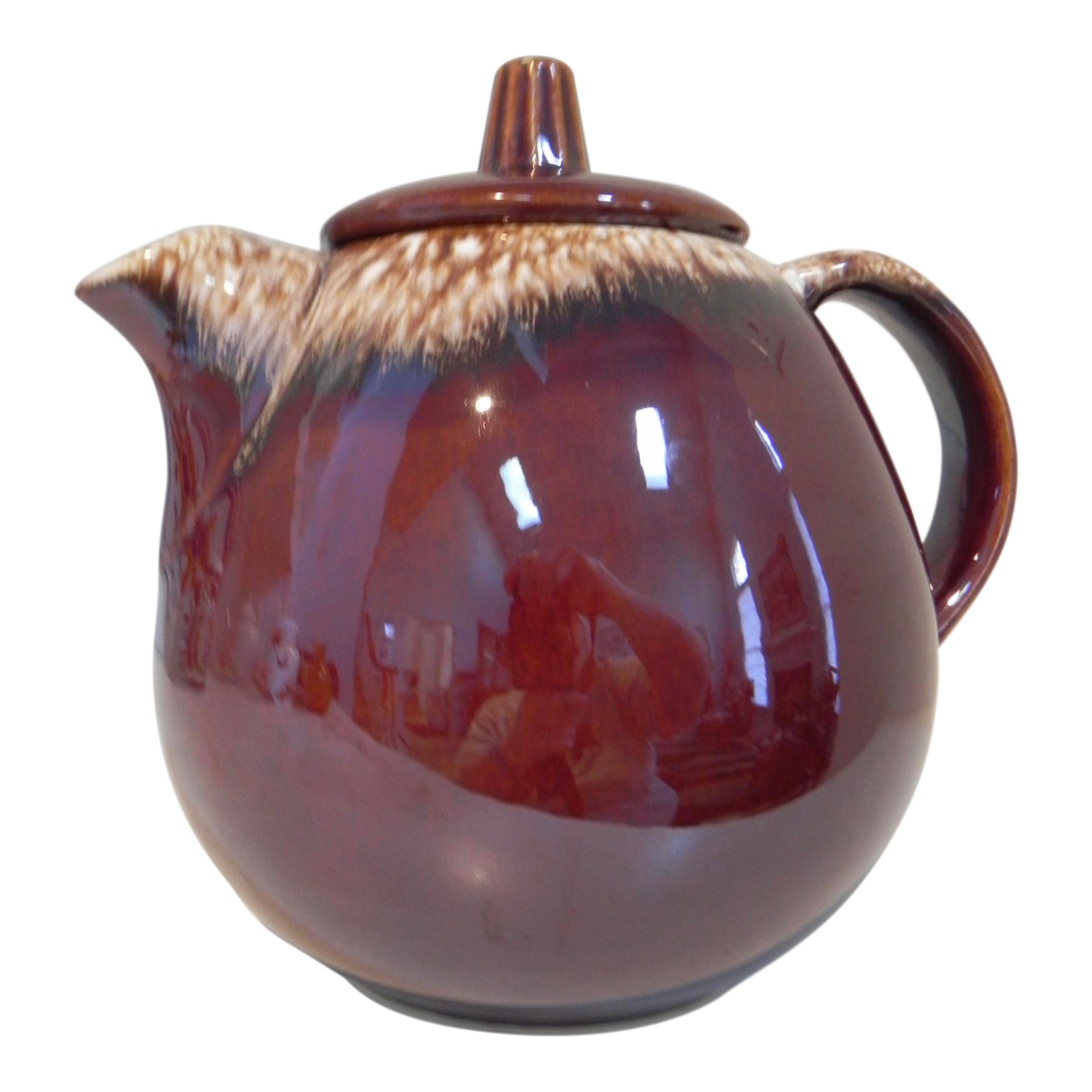 1970s Hull Pottery Teapot Chairish