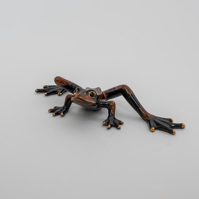 Late 20th Century Tree Frog Sculpture in the Style of Tim “Frogman” Cotterill For Sale - Image 4 of 8