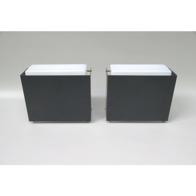 Cubist Wall Outdoor Lights from Bega, 1960s, Set of 2 For Sale - Image 4 of 18