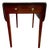 Antique English Georgian Pembroke Mahogany Side Table For Sale