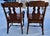 Wood Bernhardt Mahogany Arm Chairs Pair Vintage Stretcher Base 80s For Sale - Image 7 of 13