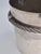Silver plate Wine Cooler with decor of a twisted metal rope, attr. Célestin Osselin, early 20th Century France. with daisy...