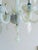 Murano Vintage Opalescent Murano Glass Chandelier For Sale - Image 4 of 13