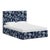 John Robshaw x Cloth & Company Twin Johanna Slipcover Bed in Daman Blue For Sale