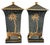 Sarreid Ltd. Pair Vintage Chinoiserie Tole Covered Urns For Sale - Image 4 of 13
