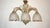 Antique Gilded Metal and Glass Chandelier from Unbekannt, 2000s For Sale - Image 10 of 10