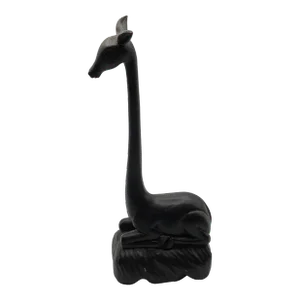Mid-Century Modern Long Skinny Neck Sitting Giraffe Figurine
