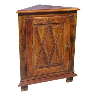 Small Louis XIII Corner Cabinet For Sale