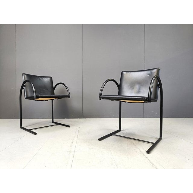Metal Vintage Cirkel Chairs from Metaform, 1980s, Set of 6 For Sale - Image 7 of 11