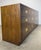 Brown Henredon Scene One Campaign Style 7-Drawer Long Dresser in Oak & Brass For Sale - Image 8 of 12
