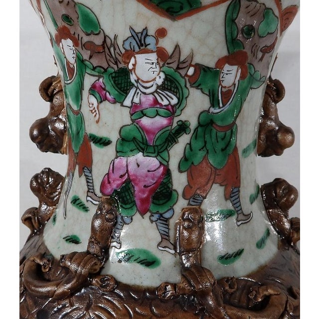 19th Century Chinese Nankin Porcelain Vases, Set of 2 For Sale - Image 9 of 18