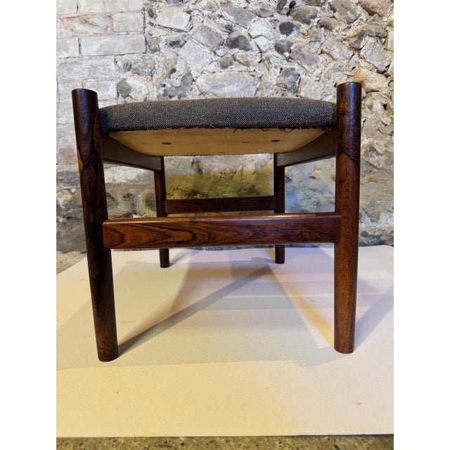 1960s Vintage Mid-Century Danish Stool, 1960s For Sale - Image 5 of 18