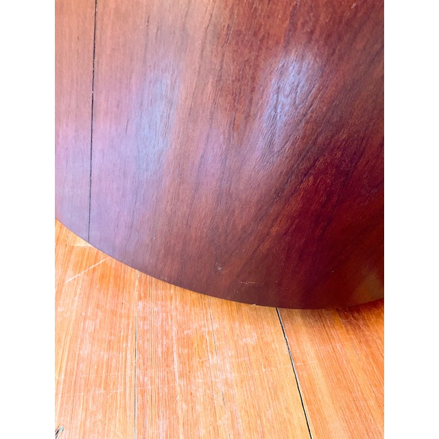 Mid 20th Century Mid 20th Century Drylund Attributed Rosewood Drum Side Table For Sale - Image 5 of 9