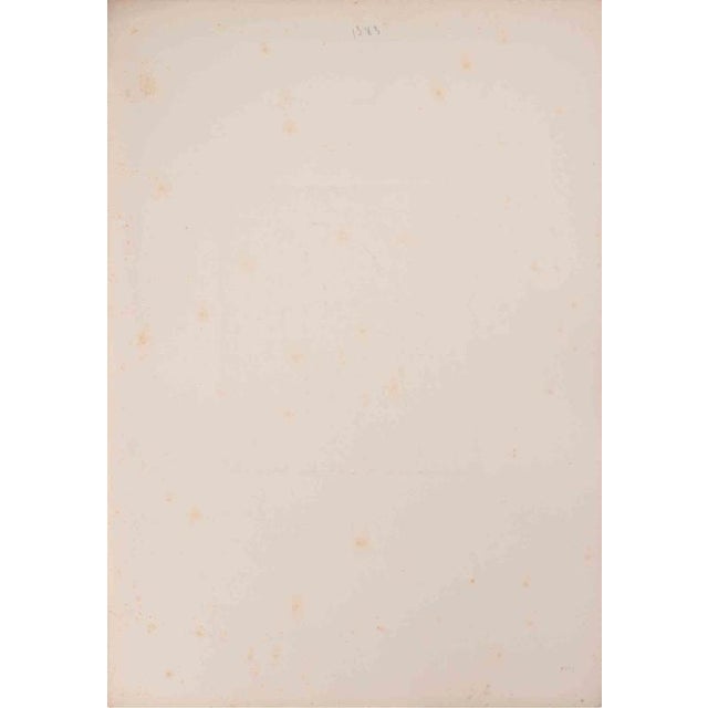 Lithograph, c. 1840s Signed and dated in the plate. Image dimension: 23x21 cm. An evocative lithograph by Auguste Raffet,...