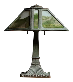 Early 20th Century National Cash Register Lamp