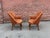 1930s Petite Art Deco Channel Back Shell Chairs, Pair For Sale - Image 5 of 13