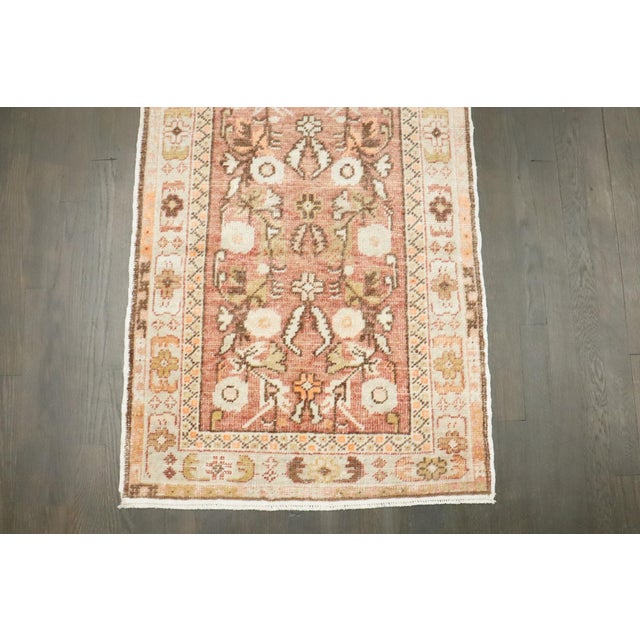 A mid 20th century peach tone turkish anatolian small Carpet
