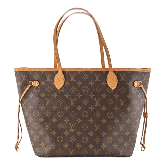 Ladies Louis Vuitton Monogram Canvas Neverfull Gm Tote Bag For Sale