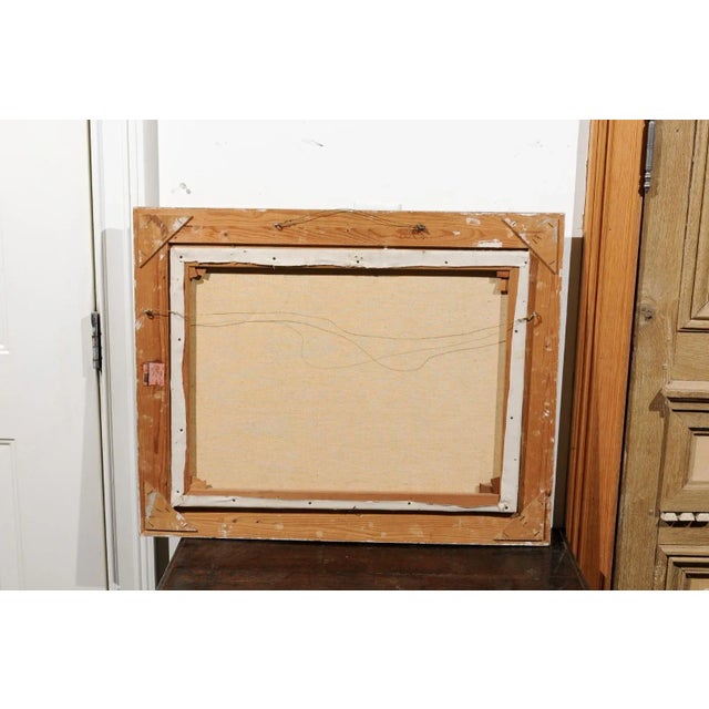 English Mid 19th Century Venetian Scene Oil Painting, Framed For Sale - Image 3 of 12