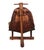 1960s Buffalo Leather Lounge Chair With Rich Patina, Brazil, 1960s, Brutalist Vintage Chair For Sale - Image 5 of 6