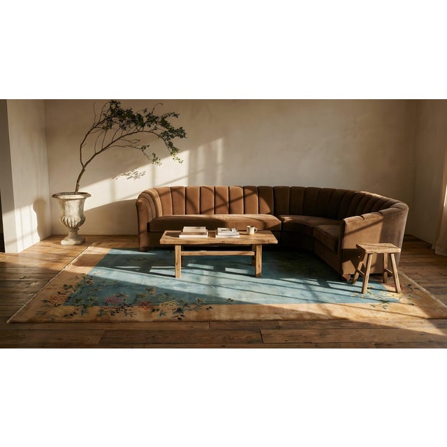 1920s Chinese Art Deco Carpet ( 8' 10" x 11'6" - 270 x 350 ) For Sale - Image 9 of 10