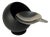 Black Chrome Ball Ashtray by Quist For Sale