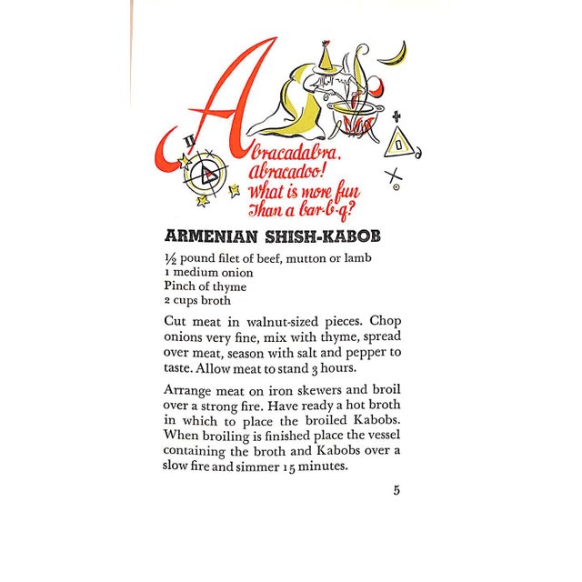 "The Abc of Barbecue" 1954 For Sale - Image 4 of 8