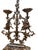 Metal Gothic Revival Patinated Wrought Iron Candelabra, 19th Century For Sale - Image 7 of 17