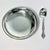 Metal Mid 20th Century Hollywood Regency Oneida Community Serving Dish With Slotted Spoon - Set of 2. For Sale - Image 7 of 9