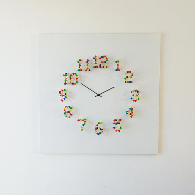 “Time is an illusion” by JAN PAUL Most wall-clocks have the same basic shape: round. Also the same looking time-indication...