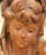 Late 19th Century 19th Century French Terracotta Bust of a Young Woman Signed Adolphe Lavergne For Sale - Image 5 of 9