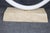 Maison Jansen Maison Jansen Attributed Travertine Brass & Glass Tusk Style Console Table For Sale - Image 4 of 10