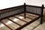 20th Century Thai Hardwood Daybed With Slatted Gallery, Cushion & Bolsters For Sale - Image 9 of 9
