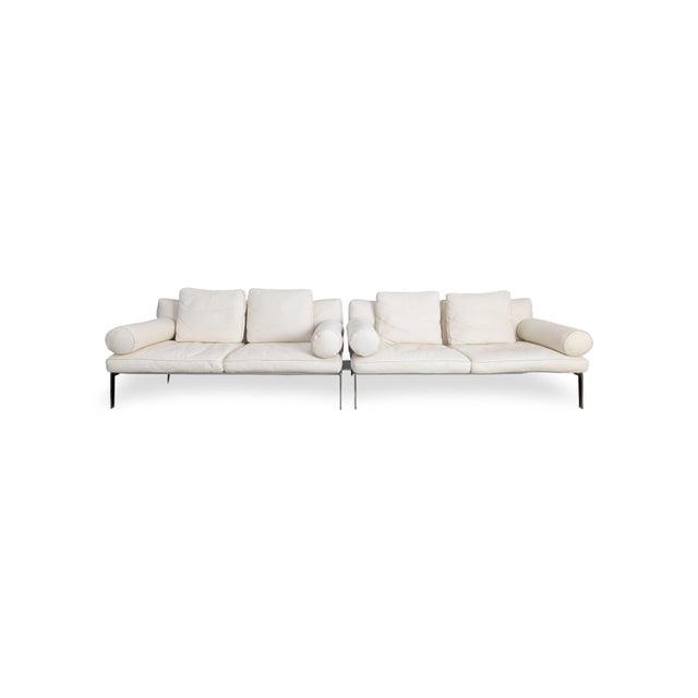 Vintage Sofa in Leather by Antonio Citterio for Flexform For Sale - Image 13 of 13